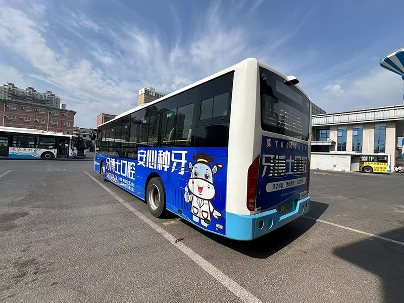 衡水公交车广告（牙博士）衡水公交车车体广告展示